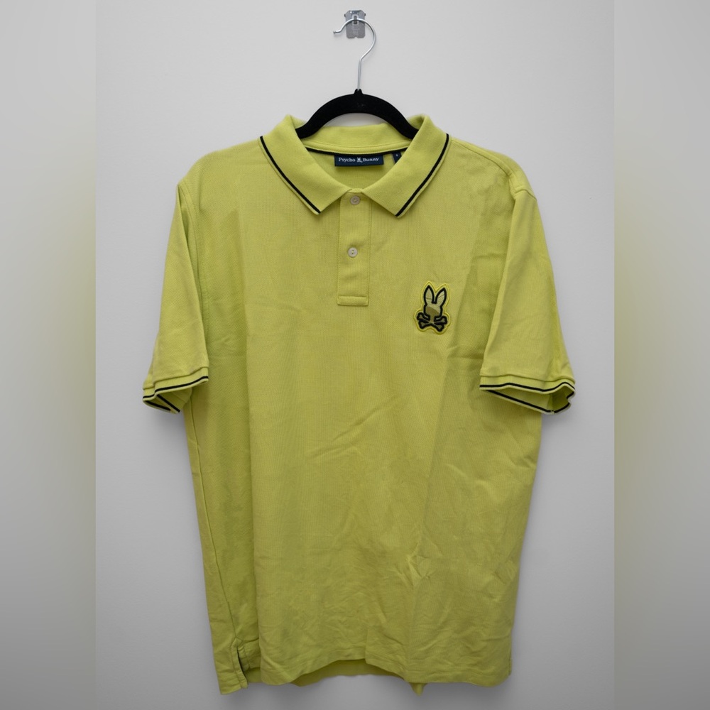 Psycho Bunny Polo - Lime Green (Large)